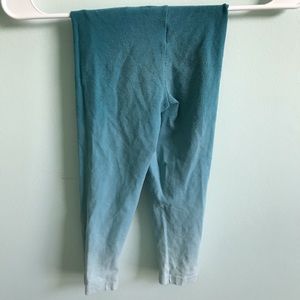 A pair of little girls leggings